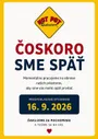 Oznam: Hot Pot Červeník sa čoskoro znova otvára